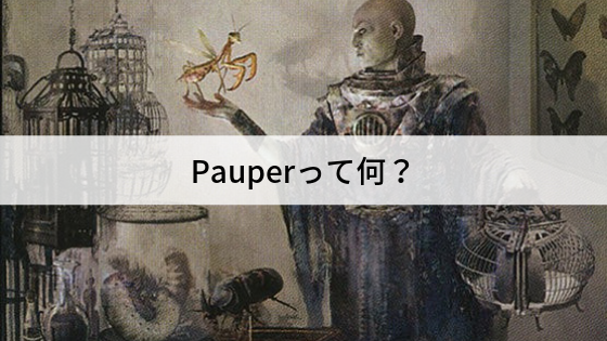 Pauperって何?!初心者にもおすすめのフォーマット!