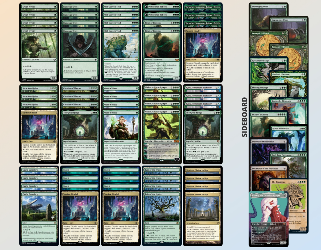 mtg 緑単カウンターデッキ　パイオニア mtg 緑単カウンターデッキパイオニア